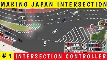 I MAKE JAPAN INTERSECTION REAL MAP IN INTERSECTION CONTROLLER GAME | BAL BAL TV