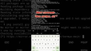 how to install git in termux in Android by  S R cyber hub  #chatgpt #termux #coding #ethicalhacker
