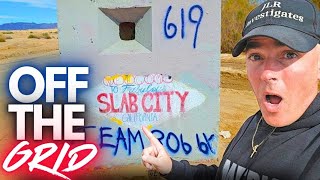 Slab City. OFF THE GRID. Squatter Paradise. California.