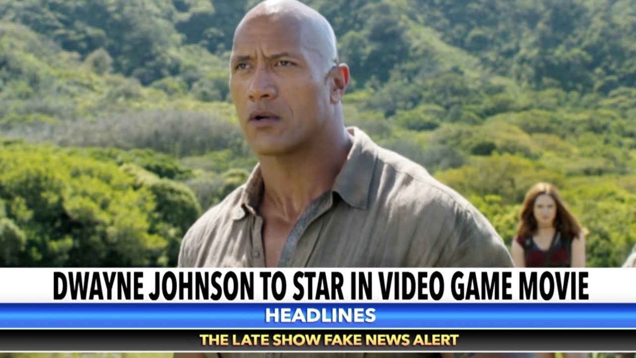 What Video Game Is The Rock Making Into a Movie?