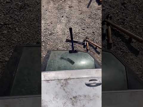 Dropping Hammers Breaking Automotive Glass spark plug test