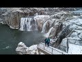 Shoshone Waterfall in Idaho - Higher than Niagara Falls!