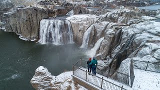 Shoshone Waterfall in Idaho  Higher than Niagara Falls!