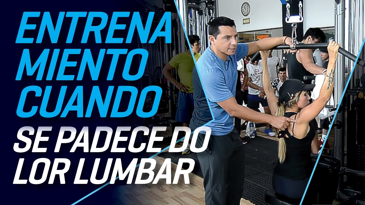 Entrenamiento cuando se padece dolor lumbar