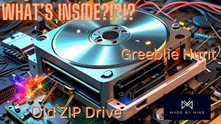 Ep2552 Scrapping an old ZIP Drive for Gold, Silver, Copper and Greeblies