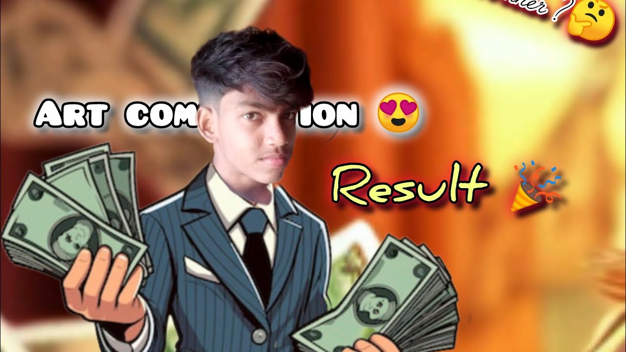 Art competition Result 😍😜 |Dinesh art 18 