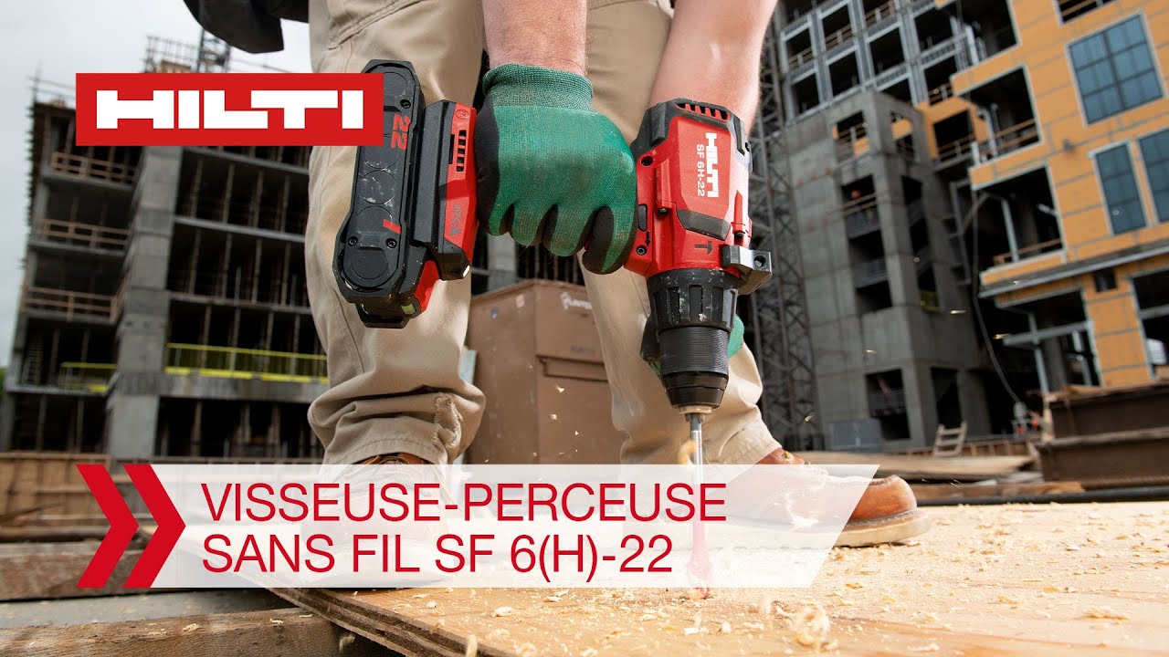 Avantages de la visseuse-perceuse sans fil Hilti Nuron SF 6(H)-22 