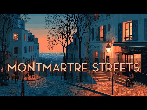 Paris Jazz Café - Montmartre Streets ☕ Vintage French Jazz for Work & Relaxation | Velvet Café