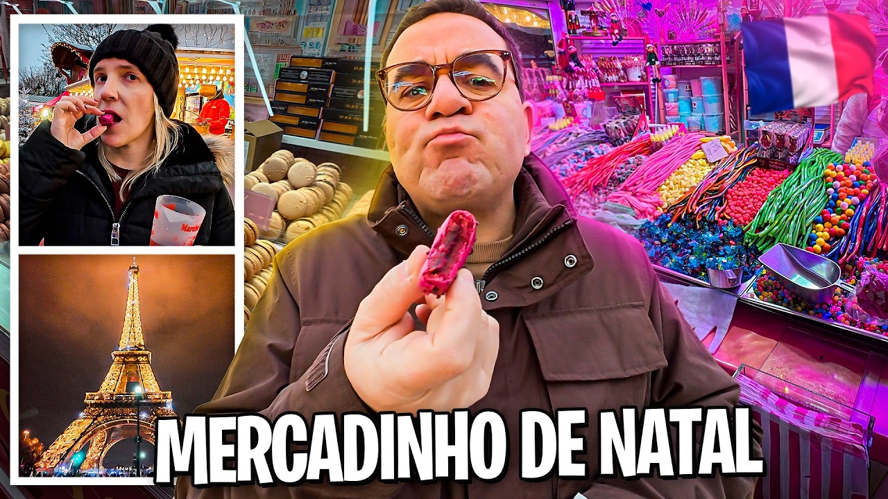 MERCADINHO DE NATAL EM PARIS