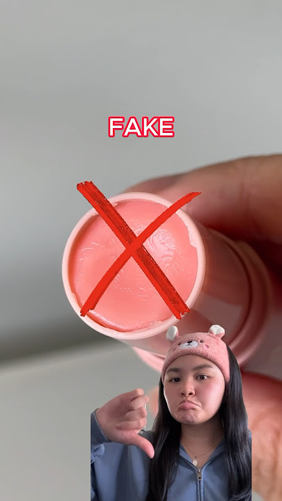 Fake vs Real comparison of the Kahi Multi Balm 🔍🤔 #shorts #fakeskincare #koreanskincare