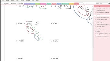 9-3 Simplifying Radicals With Variables