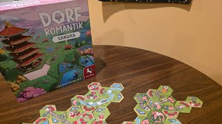 🌸 Dorfromantik: Sakura Edition - Solo Play Through & Review! 🌸 @FiberSpider