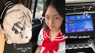 5Am Morning Routine Of A Cambodian High School Student Whats In My Backpack, Rainy Morning