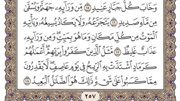 سورة إبراهيم مكتوبة / محمد أيوب