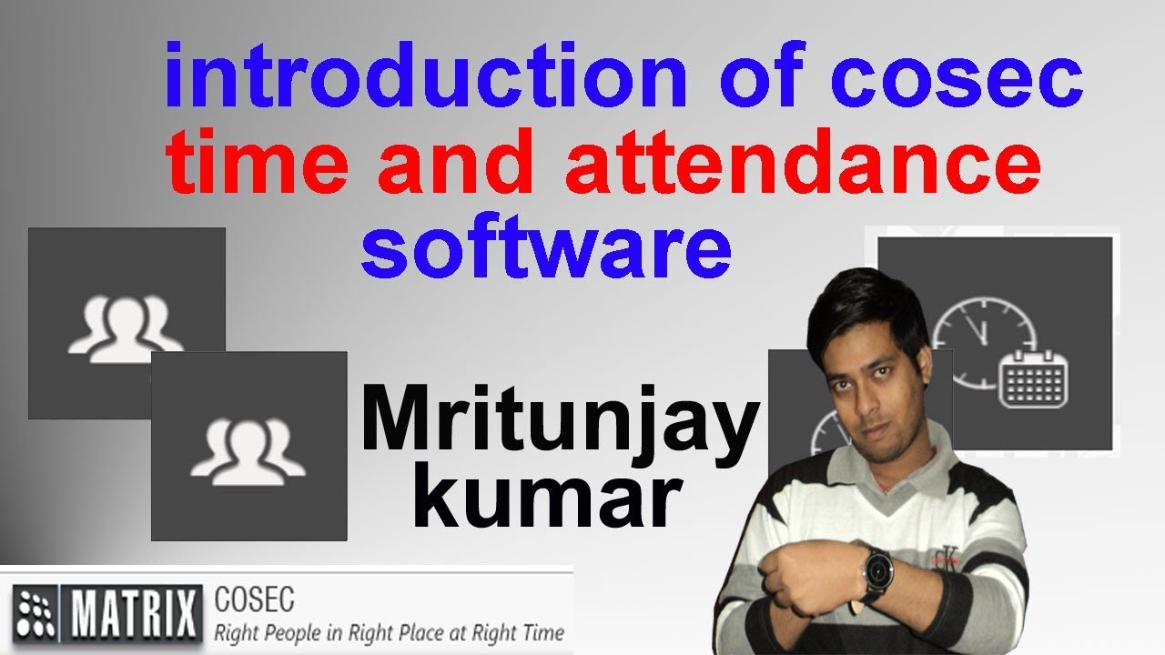Introduction of Time and attendance Software - YouTube
