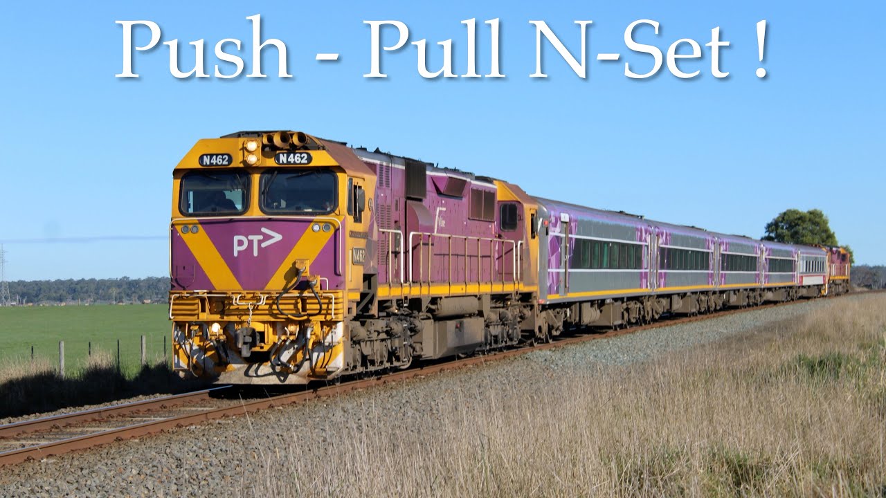 Push Pull NSet on the Warrnambool Line V’Lines Warrnambool Line