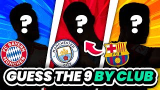 GUESS THE PLAYER BY #9 JERSEY FROM EACH CLUB - 2023\/24 EDITION | TFQ QUIZ FOOTBALL 2024