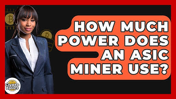 How Much Power Does An ASIC Miner Use? - CryptoBasics360.com