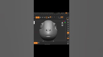 Cartoon Dino Sculpting Zbrush ||Polycorn Studio