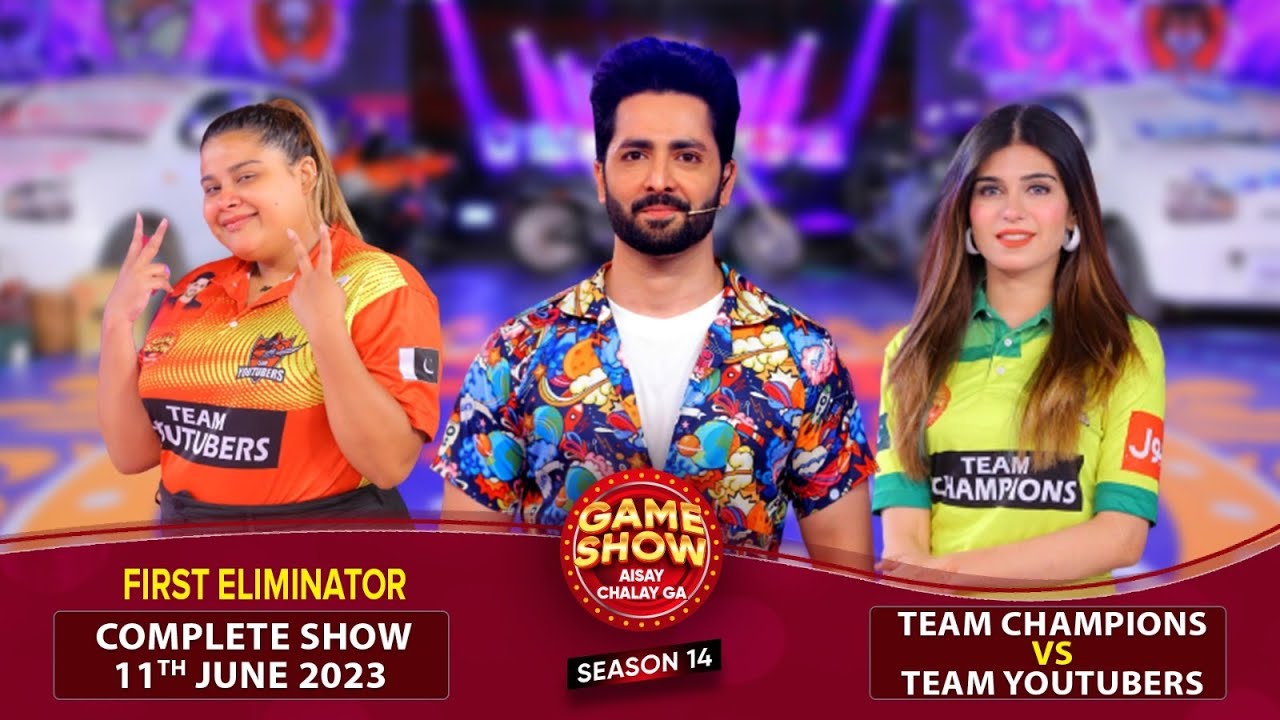 Game Show Aisay Chalay Ga Season 14 | Complete Show | 11 June 2023 | 1st Eliminator |Danish Taimoor