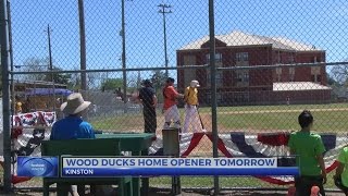 Community members celebrate baseball's return to historic Kafer Park in New Bern