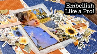 Make your scrapbook pages BETTER with easy Design Tips | Crafty Concepts With Erin