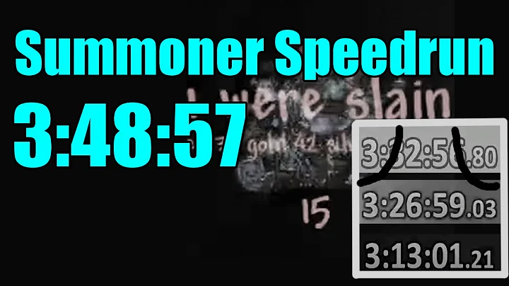 Summon only MoonLord speedrun 3:48:57 [Master, Hardcore]