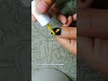 nailart with safety pin #nails  #nailart #youtubeshorts ..