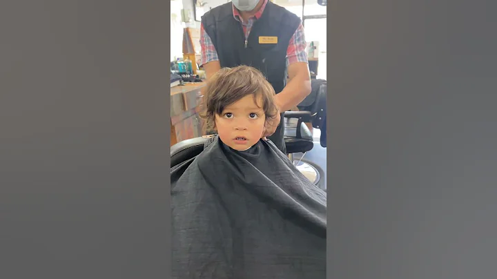 Toddler hair cut #shorts