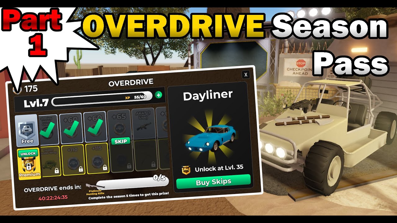 Part 1 - Grinding OVERDRIVE Season as a free-to-play | A Dusty Trip