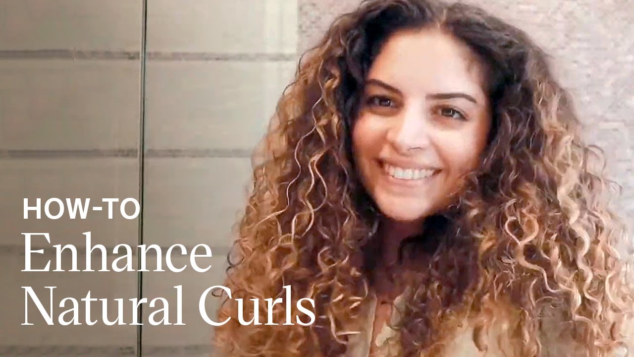 How To Enhance Natural Curls YouTube