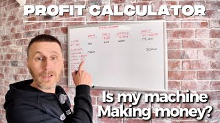 Roi Calculator - Is Your Machine Making You Money?