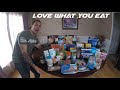 Walmart low calorie high protein grocery haul