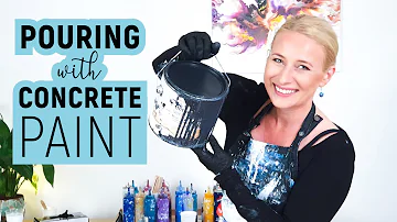 Can you use paint to color concrete?