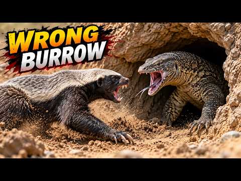 Honey Badger Entered the Wrong Burrow… Then THIS Happened | Wild Discovery Channel