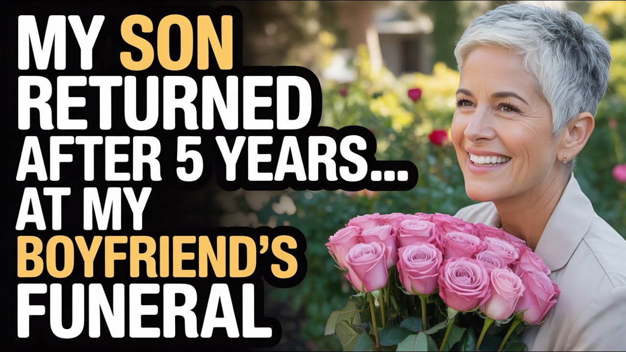 After 5 HEART-WRENCHING years, my son made an UNEXPECTED appearance at my boyfriend's funeral—wh...
