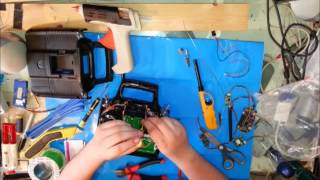 How to Modify Turnigy 9xr (or other radios) from mode 1-2 or 2-1 and how to setup