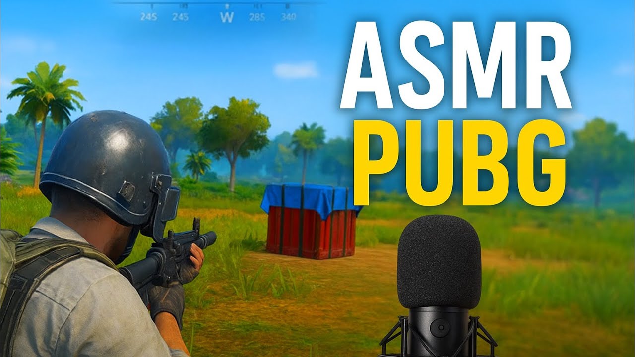 Gök gürültüsü eşliğinde Pubg Asmr&Ağız sesleri|Takipçilerimle Oynuyorum #relaxing #asmr #pubgmobile 