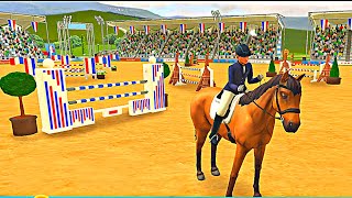 Horse Riding Game - Horse World – Horse Jumping -  Horse Racing Simulator Android Gameplay screenshot 2