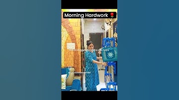💁Morning Hardwork 🙆 #minivlog #shorts #shortsvideo #trendingshorts #morningroutine