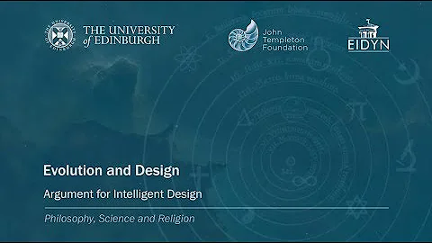 2  Evolution and Design - Argument for Intelligent Design - Scharp