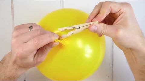 Balloon Rocket Science Experiment for Kids