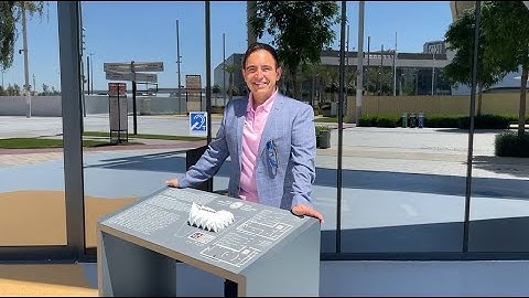 Tactile Map Board at Expo City Museum, Dubai