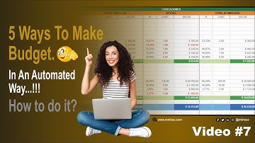 How To Create Budget and Projects Management 👊!!! 👉 Video #7 | Module 4.4 | 💥 General sub-total 👇