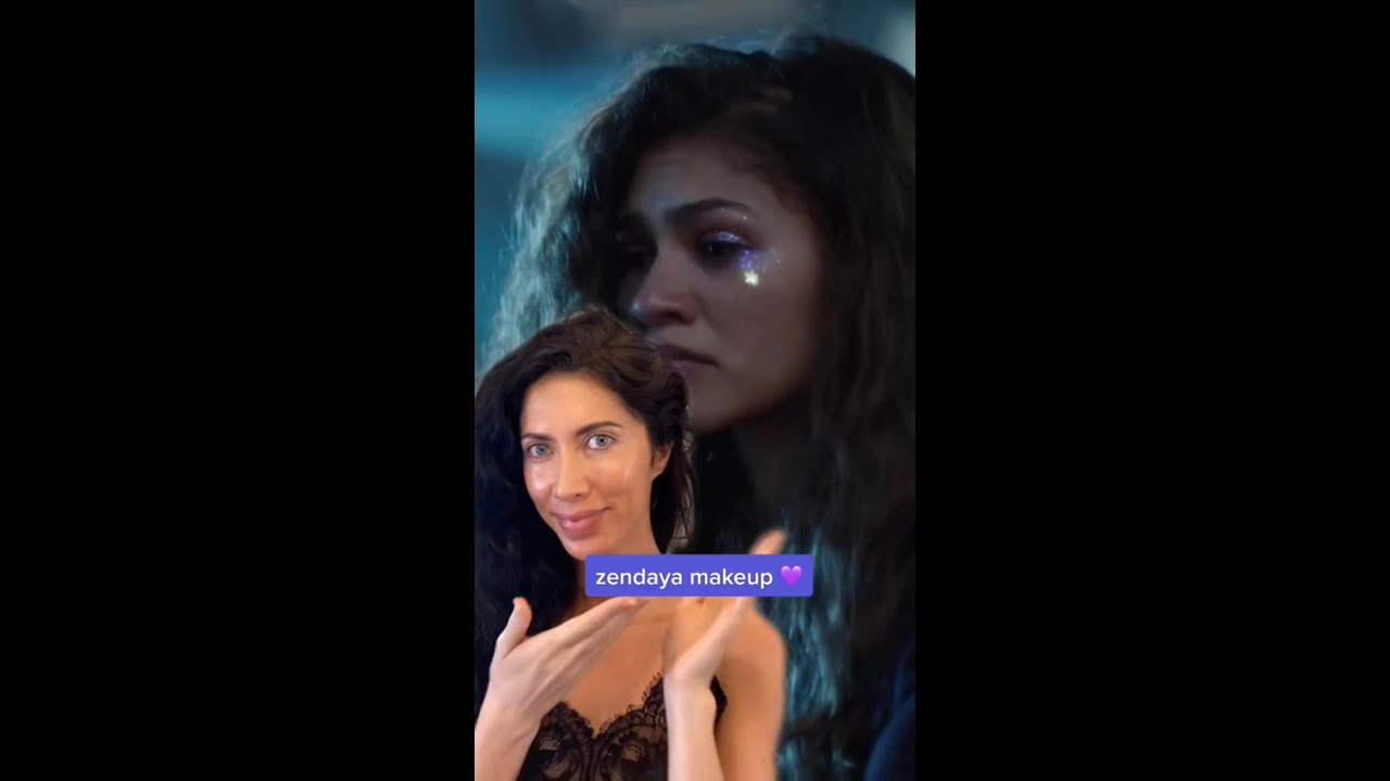 Zendaya as Rue Makeup 🦄🦋 