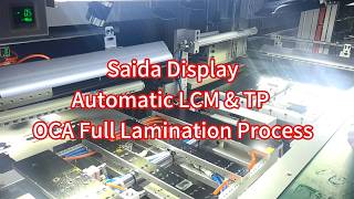 LCM & TP OCA full lamination precision OCA for high-quality displays. #Saidadisplay #TPlcddisplay