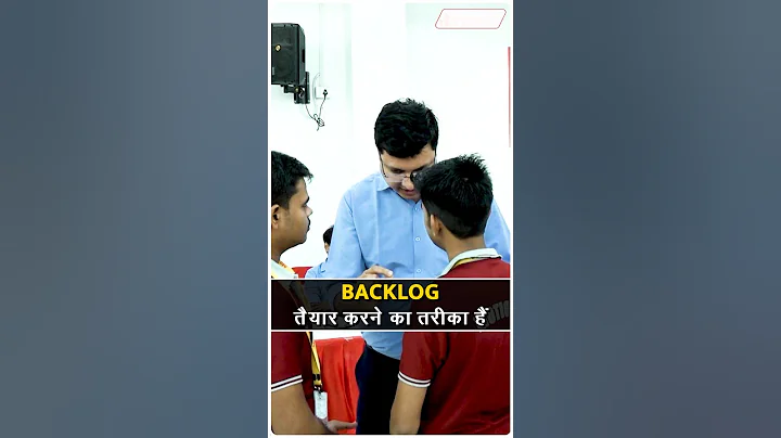 Backlog ka khauf khatam! 😱 Must try tricks for JEE Prep! 🎯🔥| NV Sir Strategy #nvsir #shorts #jee2025