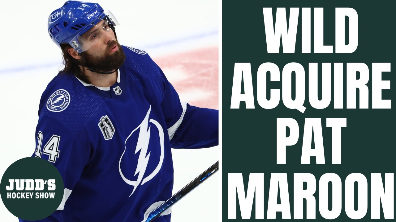 Wild acquire three-time Stanley Cup champion Pat Maroon in trade with  Lightning