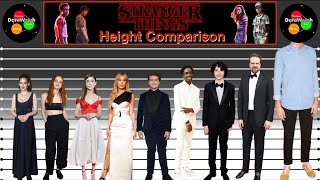 Height Comparison | Stranger Things Actor/Actress (NETFLIX)