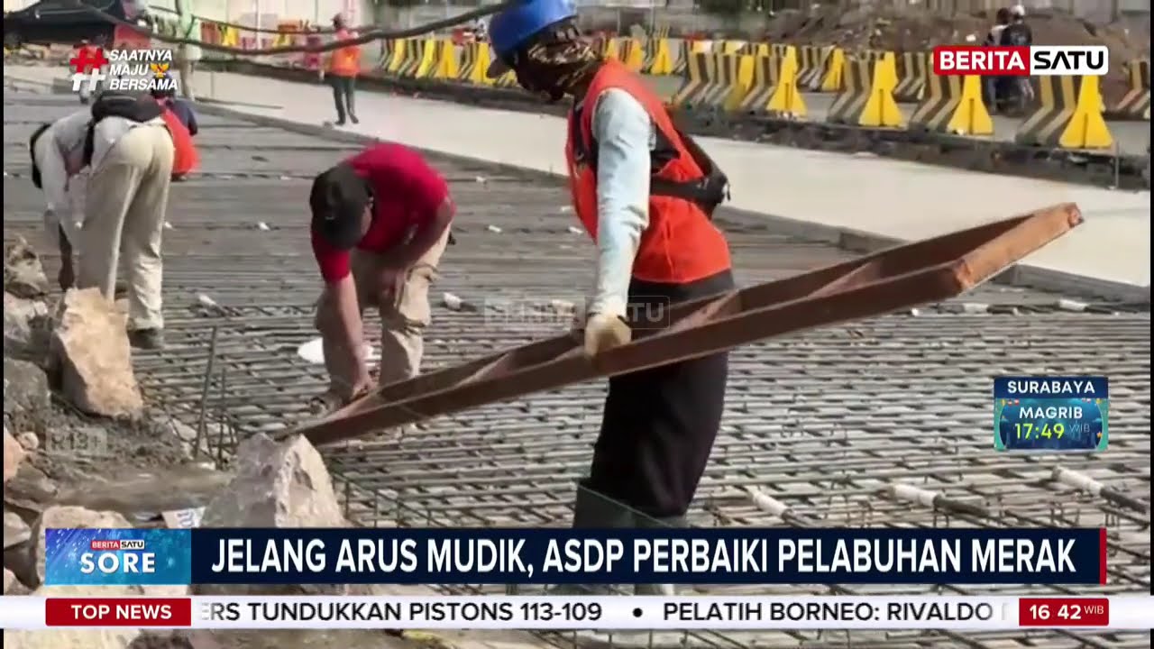 Pelabuhan Merak Berbenah Jelang Arus Mudik Lebaran 2026 #Beritasatu